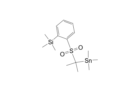 Silane, trimethyl[2-[[1-methyl-1-(trimethylstannyl)ethyl]sulfonyl]ph enyl]-