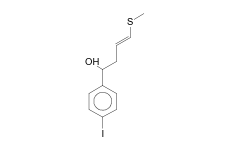 1-(4-Iodophenyl)-4-methylthiobut-3-en-1-ol