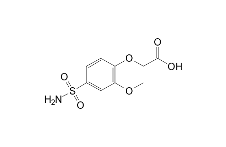 (2-methoxy-4-sulfamoylphenoxy)acetic acid