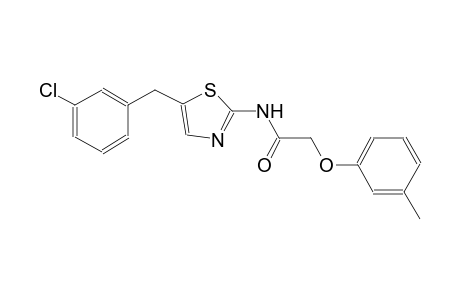 acetamide, N-[5-[(3-chlorophenyl)methyl]-2-thiazolyl]-2-(3-methylphenoxy)-