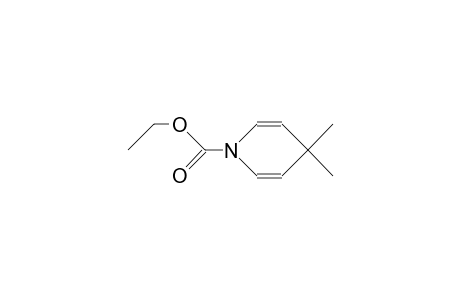 4,4-Dimethyl-N-carboethoxy-dihydro-pyridine