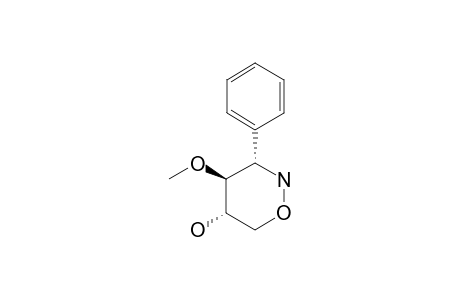 (3S,4S,5S)-4-METHOXY-3-PHENYL-[1,2]-OXAZINAN-5-OL