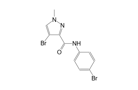 4-Bromo-N-(4-bromophenyl)-1-methyl-1H-pyrazole-3-carboxamide