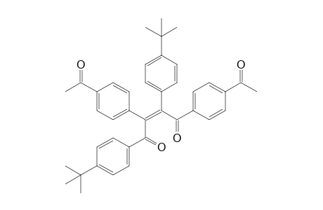 (Z)-1,3-Bis(4-t-butylphenyl)-2,4-bis(4-acetylphenyl)-2-buten-1,4-dione