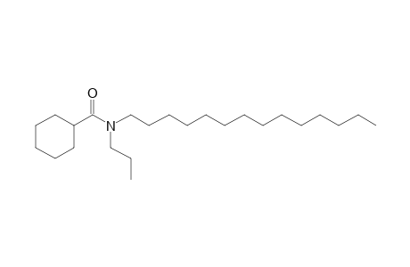 Cyclohexanecarboxamide, N-propyl-N-tetradecyl-