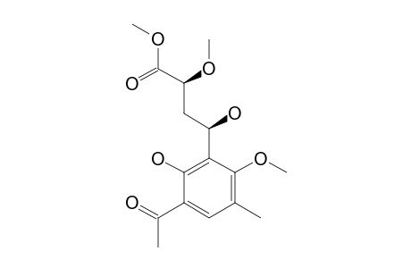 METHYL-(2S,4R)-6'-METHOXY-GLOBOSCINATE