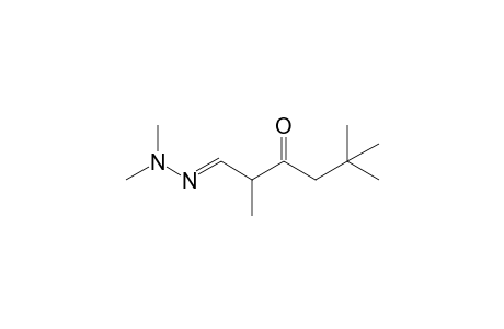 2,5,5-Trimethyloxohexanal - dimethylhydrazone