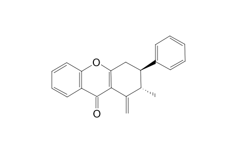 (2S,3R)-2-methyl-1-methylene-3-phenyl-3,4-dihydro-2H-xanthen-9-one