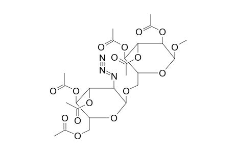 METHYL-2,3,4-TRI-O-ACETYL-6-O-(2-AZIDO-3,4,6-TRI-O-ACETYL-2-DEOXY-ALPHA-D-GLUCOPYRANOSYL)-ALPHA-D-GLUCOPYRANOSIDE