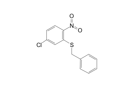 Benzyl 5-chloro-2-nitrophenyl sulfide