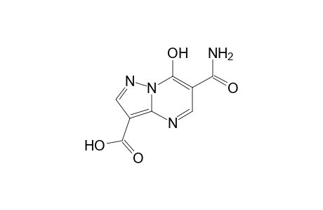 6-Carbamoyl-7-hydroxypyrazolo[1,5-a]pyrimidine-3-carboxylic Acid