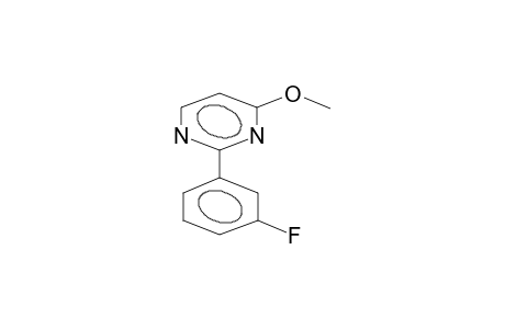 4-METHOXY-2-(META-FLUOROPHENYL)PYRIMIDINE