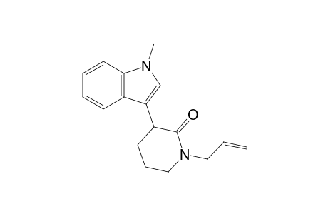 1-Allyl-3-(1-methyl-1H-indol-3-yl)piperidin-2-one