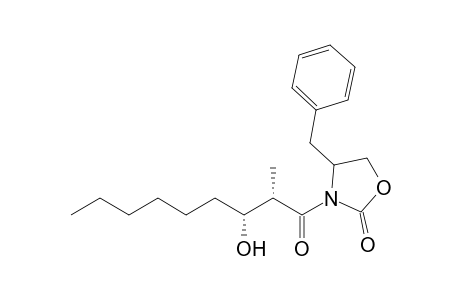 (2S)-4-Benzyl-3-((2S,3R)-3-hydroxy-2-methylnonanoyl)oxazolidin-2-one