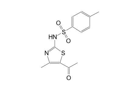 N-(5-acetyl-4-methyl-1,3-thiazol-2-yl)-4-methylbenzenesulfonamide