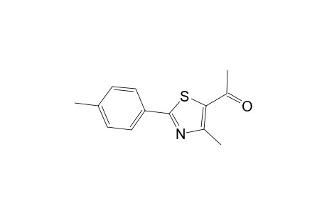 Ethanone, 1-[4-methyl-2-(4-methylphenyl)-5-thiazolyl]-