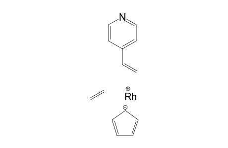 (eta5-Cyclopentadienyl)(eta2-ethen)(eta2-4-vinylpyridin)rhodium