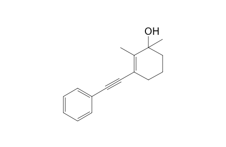 1,2-Dimethyl-3-(phenylethynyl)cyclohex-2-en-1-ol