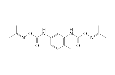 acetone, O,O'-[(4-methyl-m-phenylene)dicarbamoyl]dioxime