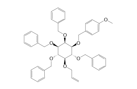 1-Methoxy-4-[[(1S,2R,3R,4S,5S,6R)-2,3,4,6-tetrakis(phenylmethoxy)-5-prop-2-enoxy-cyclohexyl]oxymethyl]benzene
