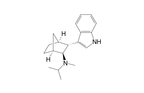 3-endo-indol-3-yl-N-isopropyl-N-methylbicyclo[2.2.1]heptane-2-exo-amine