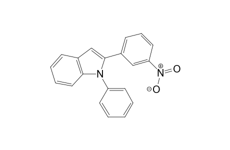 2-(3-Nitrophenyl)-1-phenyl-1H-indole