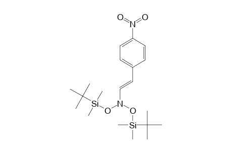 BETA-N,N-[BIS-(TERT.-BUTYLDIMETHYLSILYLOXY)-AMINO]-4-NITROSTYRENE