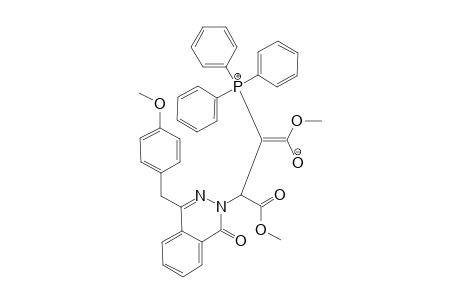 (Z)-DIMETHYL-2-[4-(4-METHOXYBENZYL)-1-OXO-2(1H)-PHTHALAZINYL]-3-(1,1,1-TRIPHENYL-LAMBDA(5)-PHOSPHANYLIDENE)-SUCCINATE