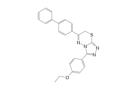 6-[1,1'-biphenyl]-4-yl-3-(4-ethoxyphenyl)-7H-[1,2,4]triazolo[3,4-b][1,3,4]thiadiazine