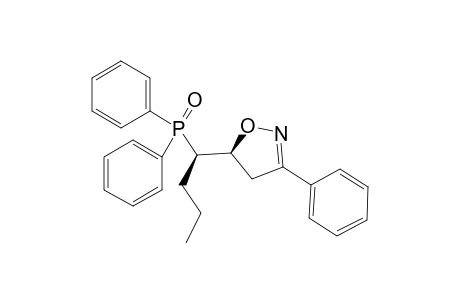 (1'R*,5S*)-5-(1'-Diphenylphosphinoylbutyl)-3-phenyl-4,5-dihydroisoxazole