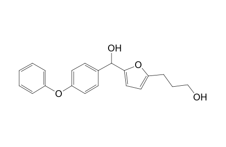 3-{5-[Hydroxy-(4-phenoxy-phenyl)-methyl]-furan-2-yl}-propan-1-ol