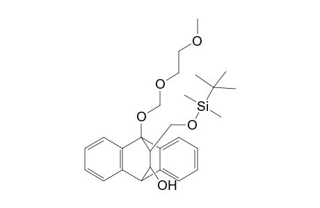 (11.alpha.,12.beta.)-12-[(t-Butyldimethylsilyl)oxymethyl]-9-[(2'-methoxyethoxy)methoxy]-9,10-dihydro-9,10-ethanoanthracen-11-ol