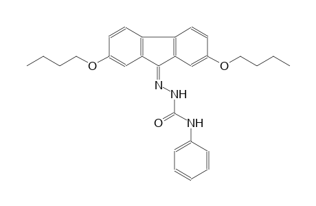 9H-fluorene, 2,7-dibutoxy-9-[[(phenylamino)carbonyl]hydrazono]-