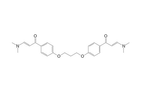 (E)-3-Dimethylamino-1-(4-{3-[4-((E)-3-dimethylamino-acryloyl)-phenoxy]-propoxy}-phenyl)-propenone