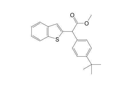 Methyl 2-(benzo[b]thiophen-2-yl)-2-4-(tert-butyl)phenyl) acetate