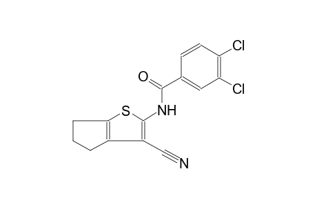 benzamide, 3,4-dichloro-N-(3-cyano-5,6-dihydro-4H-cyclopenta[b]thien-2-yl)-