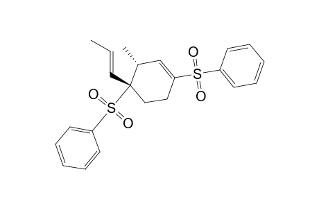 Benzene, 1,1'-[[3-methyl-4-(1-propenyl)-1-cyclohexene-1,4-diyl]bis(sulfonyl)]bis-, [3.alpha.,4.beta.,4(E)]-