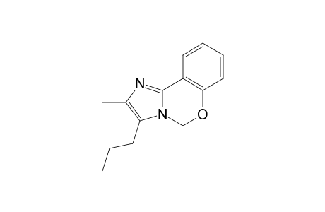 2-METHYL-3-PROPYL-5H-IMIDAZO-[1,2-C]-[1,3]-BENZOXAZINE