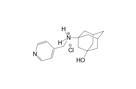 4-pyridinemethanaminium, N-(3-hydroxytricyclo[3.3.1.1~3,7~]dec-1-yl)-, chloride