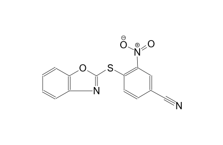 4-(1,3-benzoxazol-2-ylsulfanyl)-3-nitrobenzonitrile