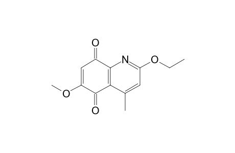 2-Ethoxy-6-methoxy-4-methyl-5,8-quinolinedione
