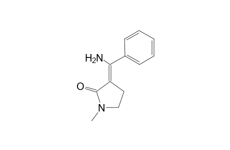 1-Methyl-3-(aminophenylmethylene)-2-pyrrolidone