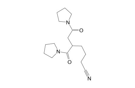 2-(3-Cyanopropyl)-1,4-dipyrrolidin-1-yl-butane-1,4-dione