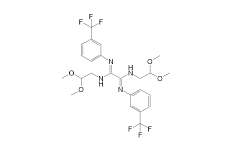 N1,N2-Bis(2,2-dimethoxyethyl)-N'1,N'2-bis[3-(trifluoromethyl)phenyl]ethanediimidamide