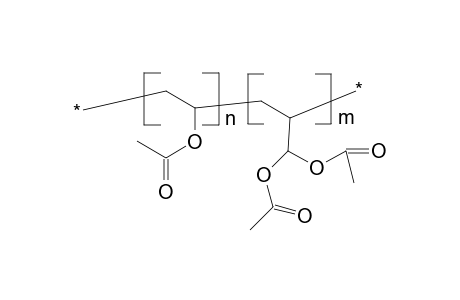 Allylidene diacetate-vinyl acetate copolymer