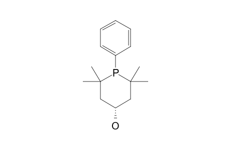 2,2,6,6-TETRAMETHYL-1-PHENYL-4-PHOSPHORINANOL