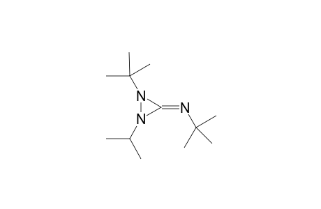 (t-Butyl){1'-(t-butyl)-2'-isopropyldiaziridin-3'-ylidene]amine
