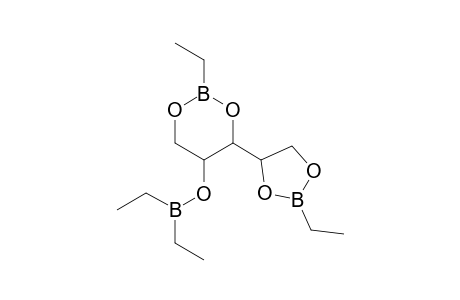 2-Ethyl-4-(2-ethyl-1,3,2-dioxaborolan-4-yl)-1,3,2-dioxaborinan-5-yl diethylborinate