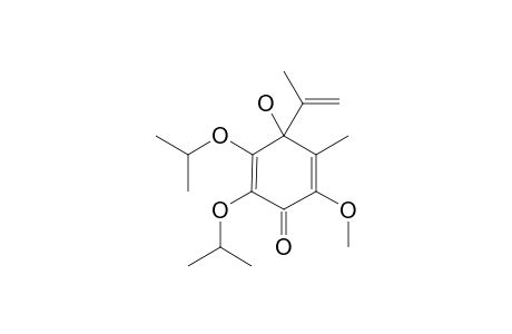 4-HYDROXY-4-ISOPROPENYL-2,3-DIISOPROPOXY-6-METHOXY-5-METHYL-2,5-CYClOHEXADIEN-1-ONE