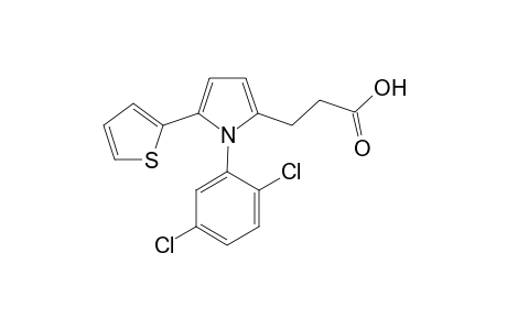 3-[1-(2,5-dichlorophenyl)-5-(2-thienyl)pyrrol-2-yl]propanoic acid